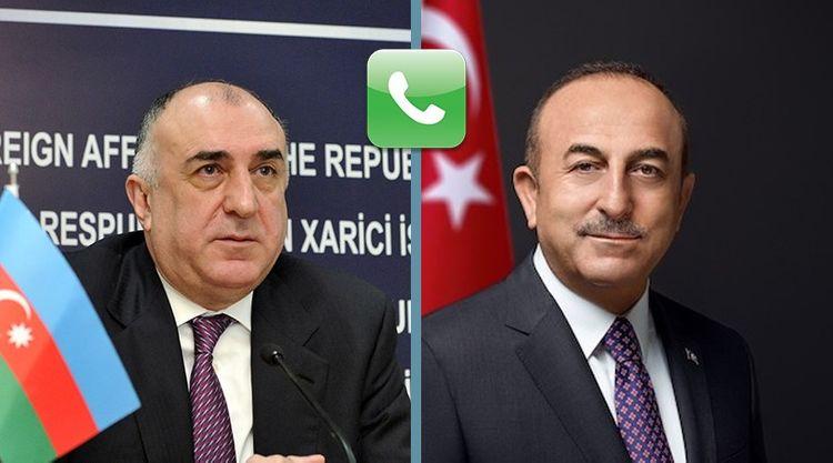 Azərbaycan və Türkiyə Xarici İşlər nazirləri arasında telefon danışığı oldu