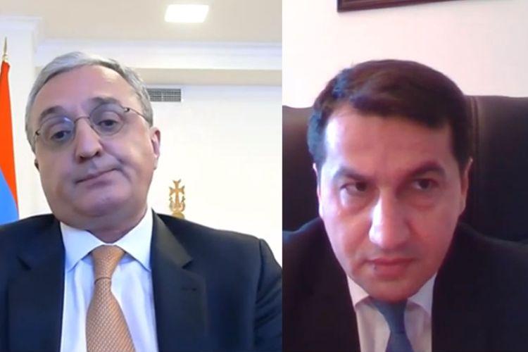 “Al Jazeera” telekanalında Hikmət Hacıyevin Zöhrab Mnatsakanyanla debatı oldu