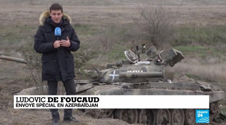 “France-24” kanalı Füzulidən reportaj hazırladı