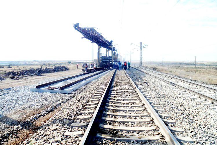 İranla sərhəddə dəmiryol terminalının inşasına başlanılır