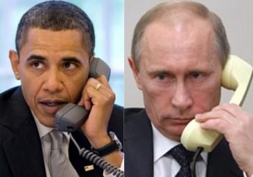 Putin Obamanı Ukraynada qan tökülməsinə imkan verməməyə çağırıb 