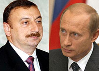 Vladimir Putin İlham Əliyevə təbrik məktubu ünvanlayıb