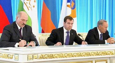 Rusiya, Belarus və Qazaxıstan Avrasiya İttifaqı haqqında saziş imzalayıb