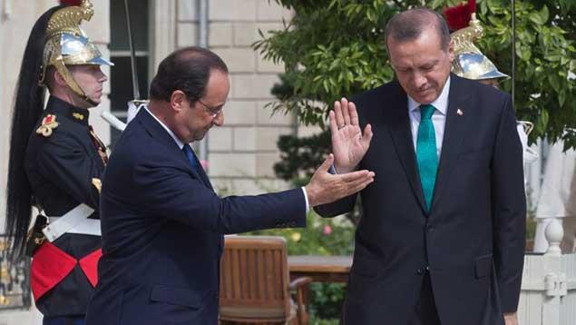 Fransa prezidenti Türkiyə baş naziri ilə Azərbaycan qazının Avropaya ixracını müzakirə edib