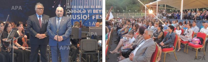Qəbələ VI Beynəlxalq Musiqi Festivalı başlanıb 