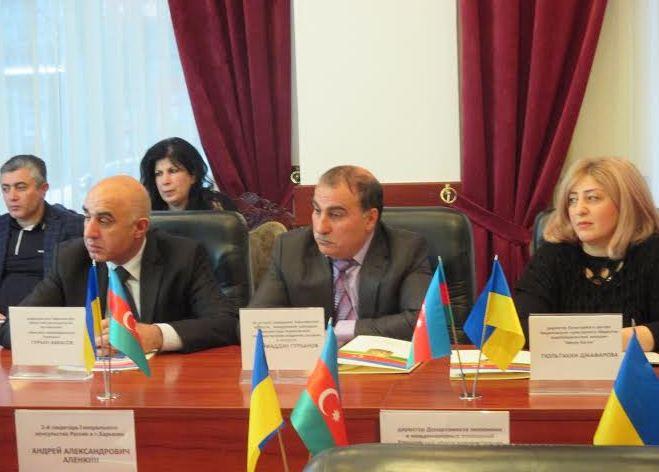Xarkovda Heydər Əliyev yad edilib - Fotolar