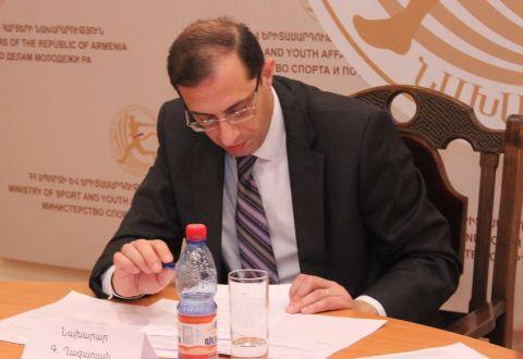 Kazaryan: “Ermənistanın I Avropa Oyunlarında iştirakı mütləqdir”