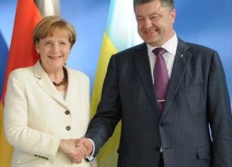 Poroşenko və Merkel Donbasdakı vəziyyəti müzakirə ediblər