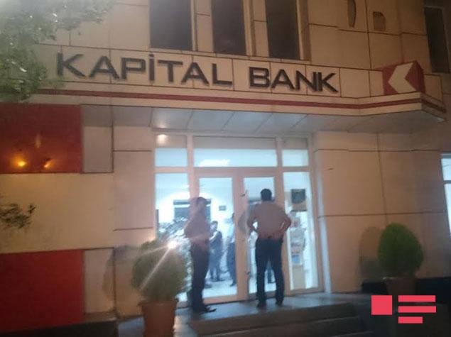 "Kapital Bank" ASC-nin Abşeron filialına silahlı basqın 