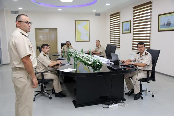 Hərbi Dəniz Qüvvələrinin döyüşə hazırlıq səviyyəsi yoxlanılıb