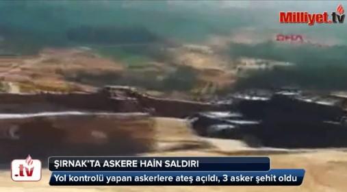 Türkiyədə terrorçuların hücumu nəticəsində 3 hərbçi şəhid olub