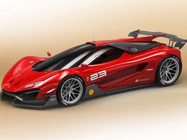 Azərbaycanlı Ferrari üçün yeni dizayn hazırladı - (Fotolar)