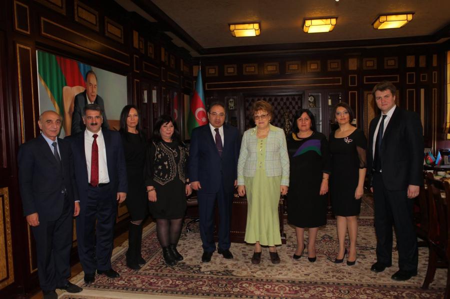 Rusiya Təhsil Akademiyasının prezidenti BDU-da