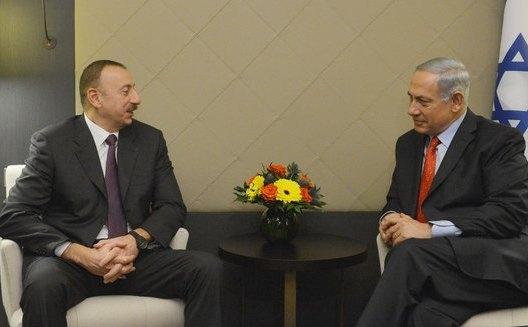 Azərbaycan prezidenti Davosda İsrailin baş naziri ilə görüşüb