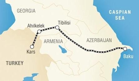 Bakı-Tbilisi-Qars dəmir yolu ilə əlaqədar işçi qrupun toplantısı keçirildi