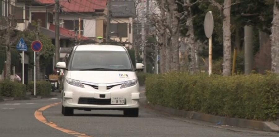 Yaponiyada özü idarə olunan taksi yolda sınaqdan keçirilib