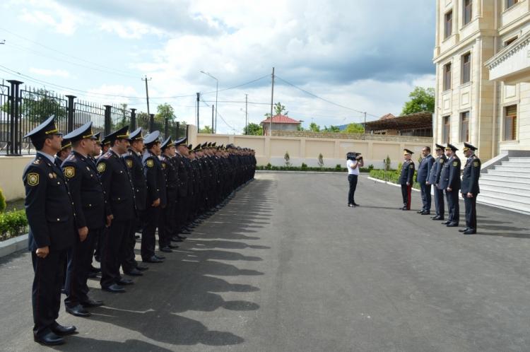 Balakən Polis Şöbəsinin yeni binası istifadəyə verilib