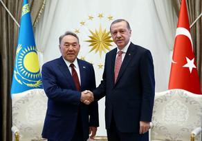 Ərdoğan və Nazarbayev bir arada
