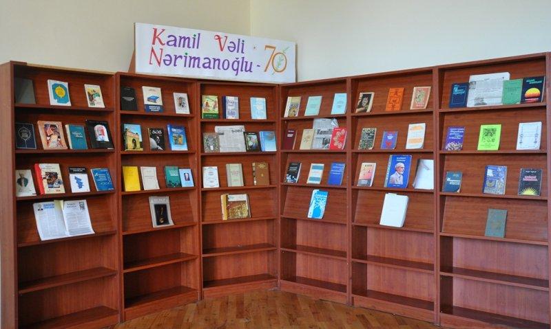 Kamil Vəli Nərimanoğlunun yubileyi münasibətilə sərgi 