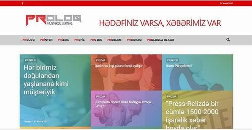 Azərbaycanda ilk onlayn PR jurnalı yaradıldı
