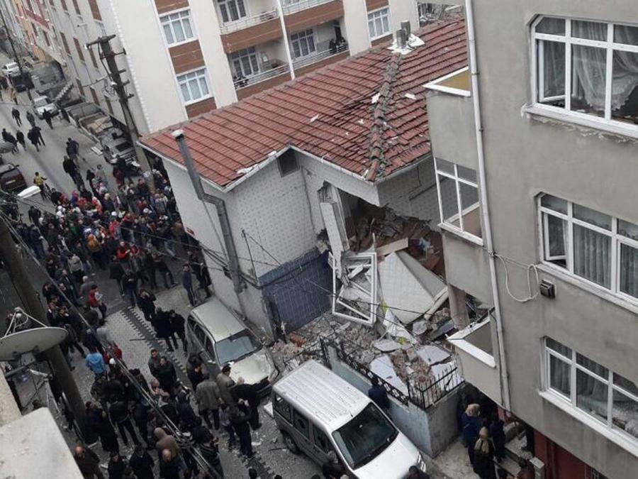 İstanbulda partlayış: yaralılar var
