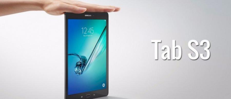 “Galaxy Tab S3” planşetinin rəsmi görünüşü yayıldı