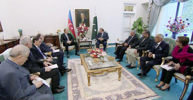 Prezident Pakistan baş naziri ilə görüşdü