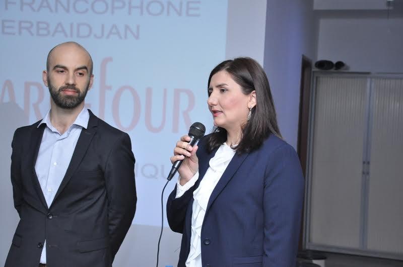 Fransızdilli “Le Carrefour” qəzeti Frankofoniya həftəsində təqdim edildi - Foto