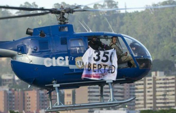 Venesuelada polis helikopteri Ali Məhkəmənin binasına hücum etdi