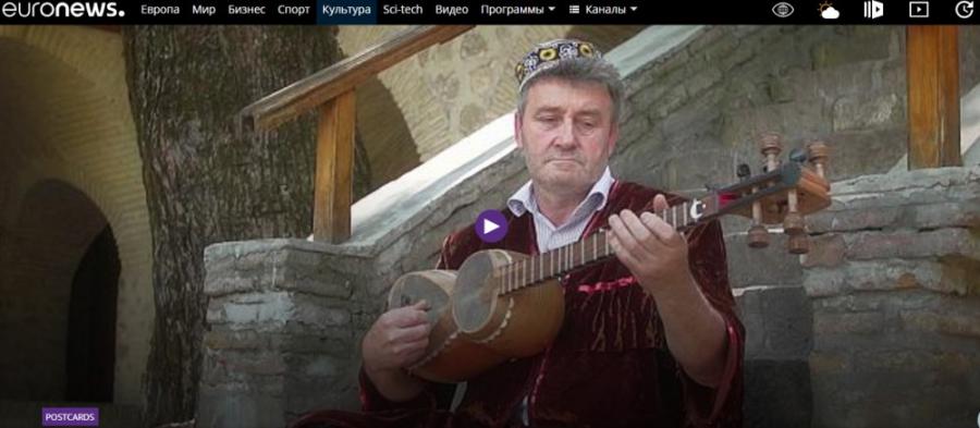Azərbaycanın musiqi ənənələri "Euronews" ekranında 