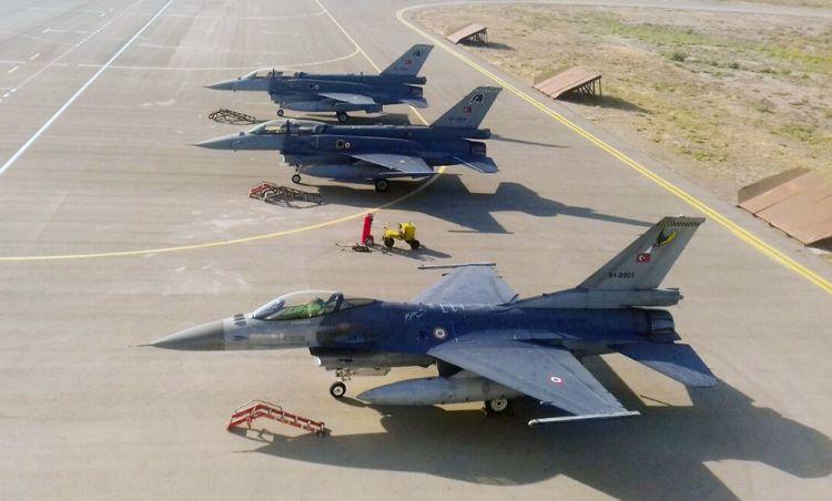 Türkiyə Hərbi Hava Qüvvələrinin iştirakı ilə təlimlər başladı