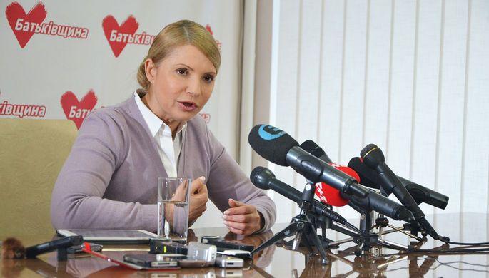 Yuliya Timoşenko Ukrayna prezidenti olmaq istəyir