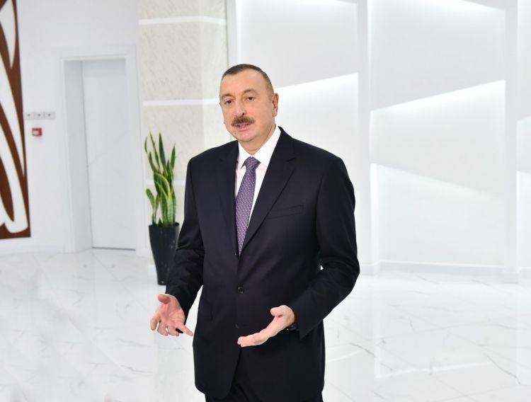Prezident: “Azərbaycan dünya miqyasında idman dövləti kimi tanınır”