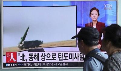 Şimali Koreya növbəti dəfə ballistik raket sınağı keçirdi
