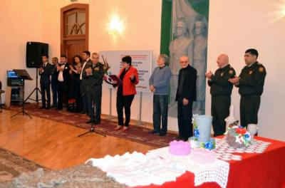 Həzi Aslanov adına Mərkəzi Zabitlər Evində sərgi