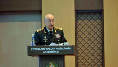 Heydərov: "Bu il 12371 yanğın qeydə alınıb, 109 nəfər xilas edilib"