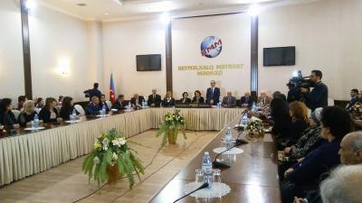 Esmira Cavadovanın 75 illik yubileyi ilə bağlı toplantı