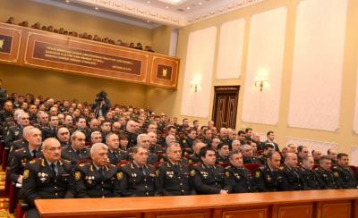 Daxili İşlər Nazirliyində geniş kollegiya iclası