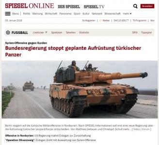Almaniya Türkiyə ilə tank razılaşmasını dondurdu