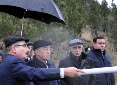 Heydərov Bayıl yamacındakı sürüşmə ərazisində