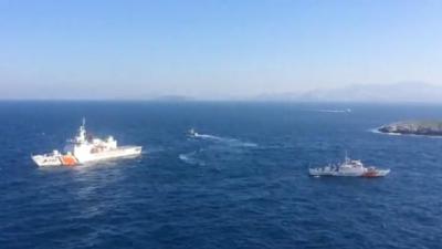Türkiyə HDQ Yunanıstan müdafiə nazirini Kardak qayalıqlarından uzaqlaşdırdı