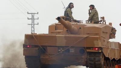 Afrində Türkiyə tankı vuruldu, 5 hərbçi həlak oldu
