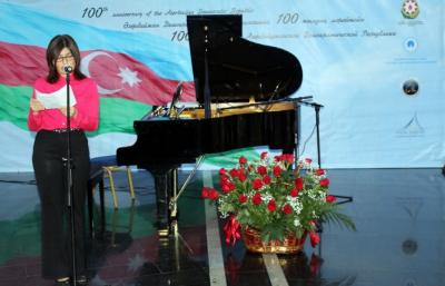 Qazaxıstanda AXC-nin 100 illiyinə həsr olunan konsert - Fotolar