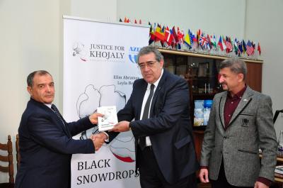 İsrail-Azərbaycan Beynəlxalq Assosiasiyasının direktoru Milli Kitabxanada