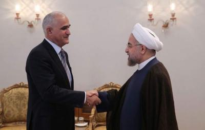 Şahin Mustafayev İran prezidenti ilə görüşdü
