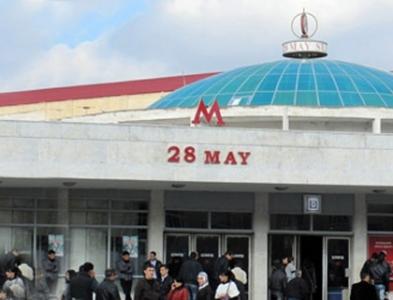 “28 May” stansiyasının əsas çıxışı bağlandı