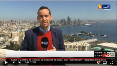 Əlcəzair televiziyası Azərbaycan barədə reportaj verdi