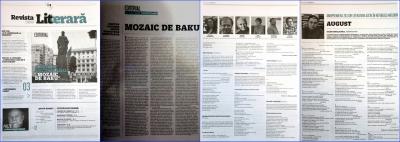 Azərbaycan ədəbiyyatı “Revista Literara”da