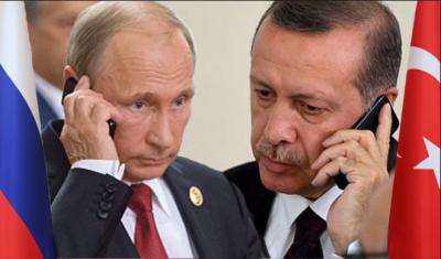 Putin və Ərdoğan arasında telefon danışığı
