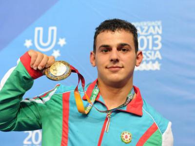 Azərbaycan idmançısı Universiadanın qalibi oldu- Foto